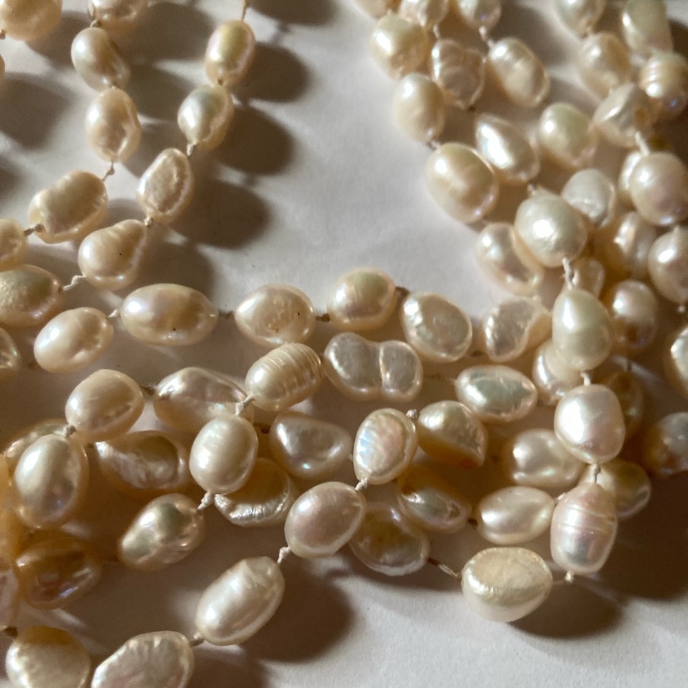 Freshwater Pearl Necklace Opera Length
